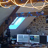 One of the tracking rooms with full recording rig